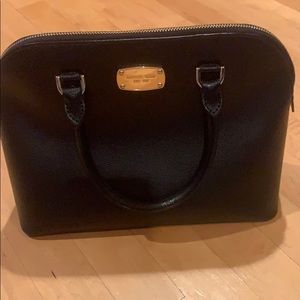 Black handbag